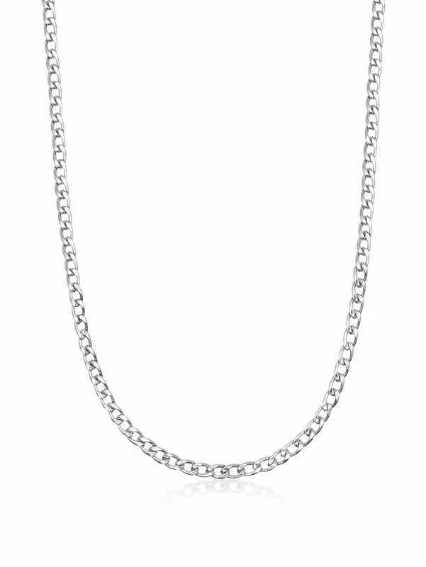 Men’s Silver Cuban Link Chain in 4.2mm