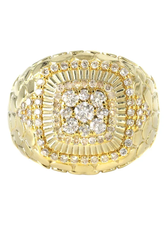 Mens Diamond Pinky Ring | 1.43 Carats | 9.9 Grams