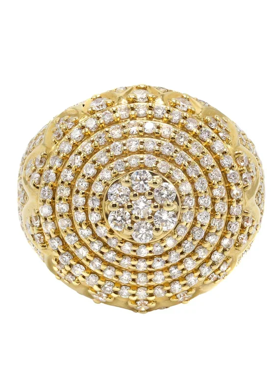 Mens Diamond Ring | 3.39 Carats | 15.84 Grams