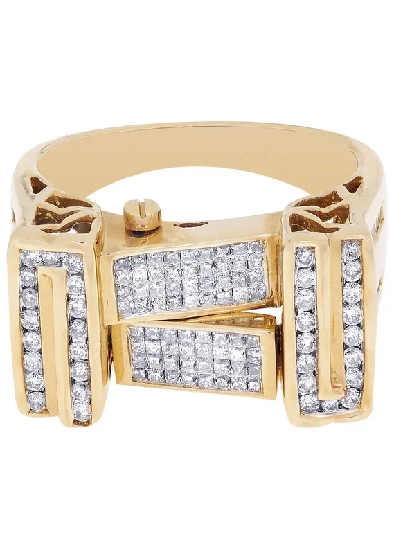 Mens Diamond Ring / Pinky Diamond Ring| 1.19 Carats