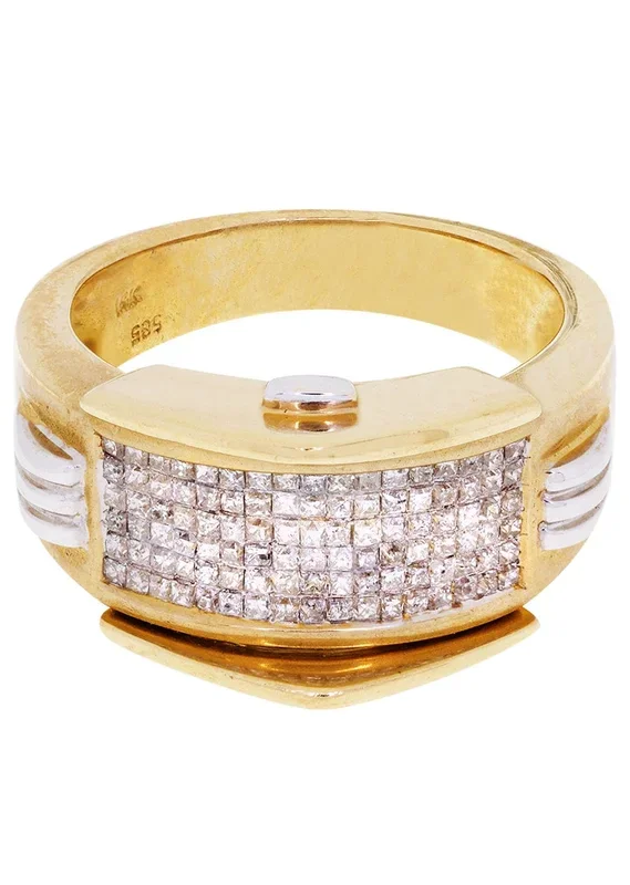 Mens Diamond Ring / Pinky Diamond Ring| 1.25 Carats