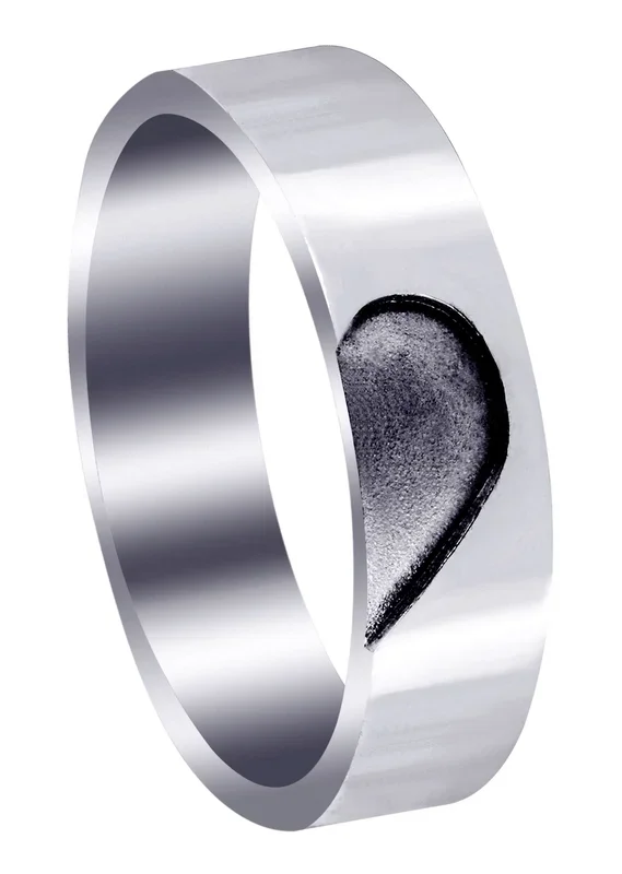 Mens Wedding Band | High Polish Finish (Beckham)