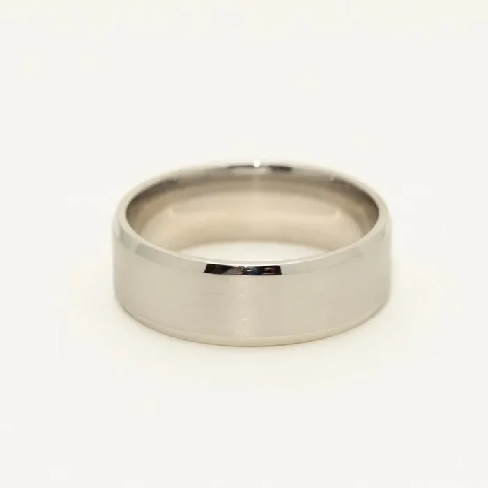 Mens Wedding Band in Platinum (7mm)