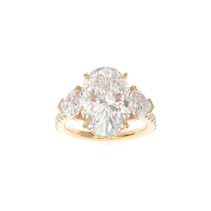 Michelle Ring (Heart Version) Oval