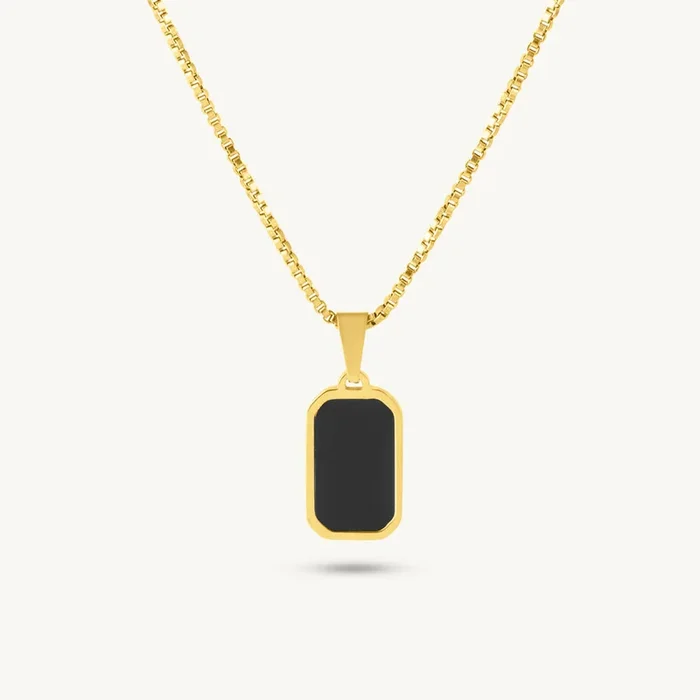 Midnight Onyx-Inspired Necklace