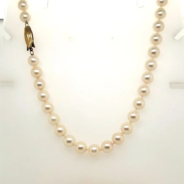 Mikimoto Blue Lagoon 24″” Cultured Pearl Strand