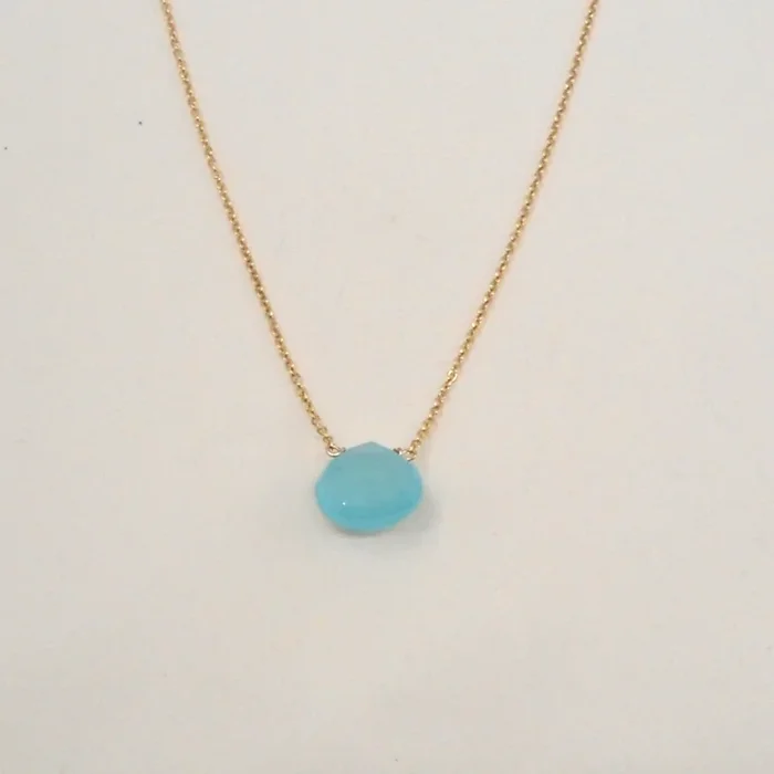Mint Green Gemstone Necklace Wholesale