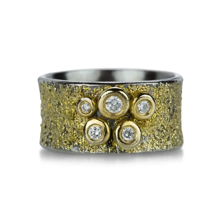 Mixed Metal Aspen Bauble Ring