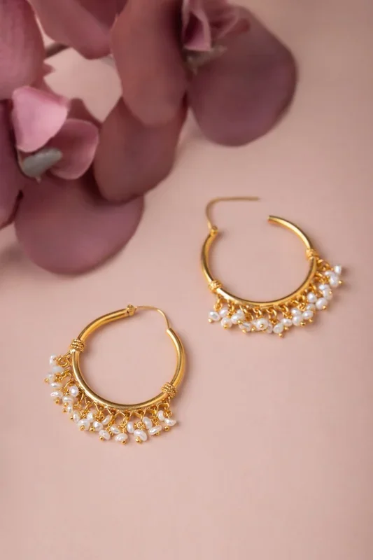 Moh Fine Pearl Gold Tone Versatile Bali