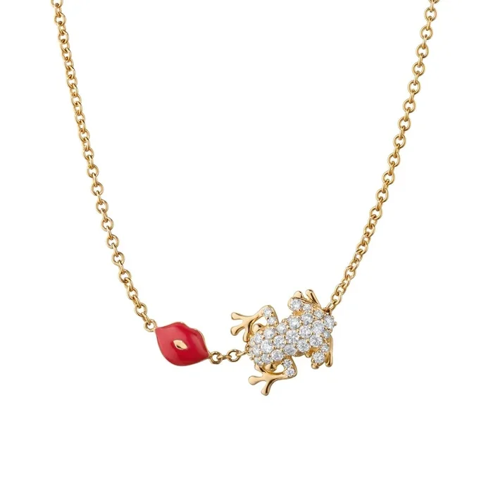 MONICA RICH KOSANN “The Kiss” Necklace