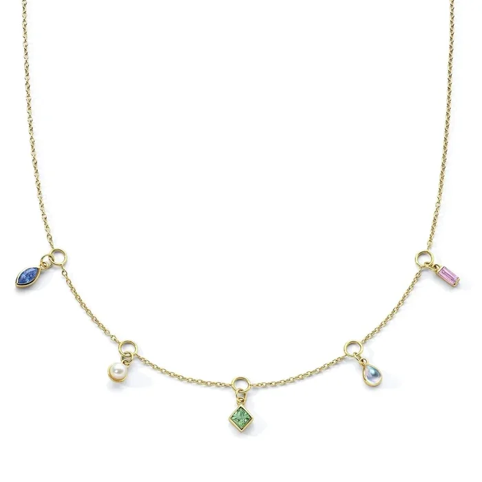 MONICA RICH KOSANN Points of Light Charm Necklace