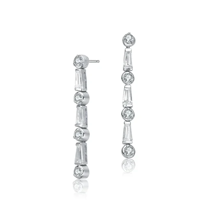 Monique Dangle Vertical Earrings
