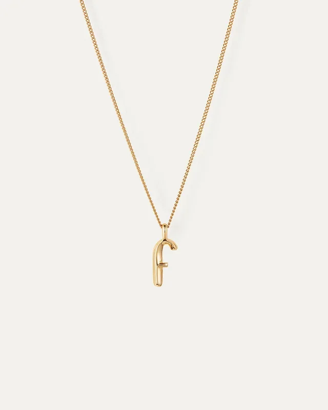 Monogram Necklace – F