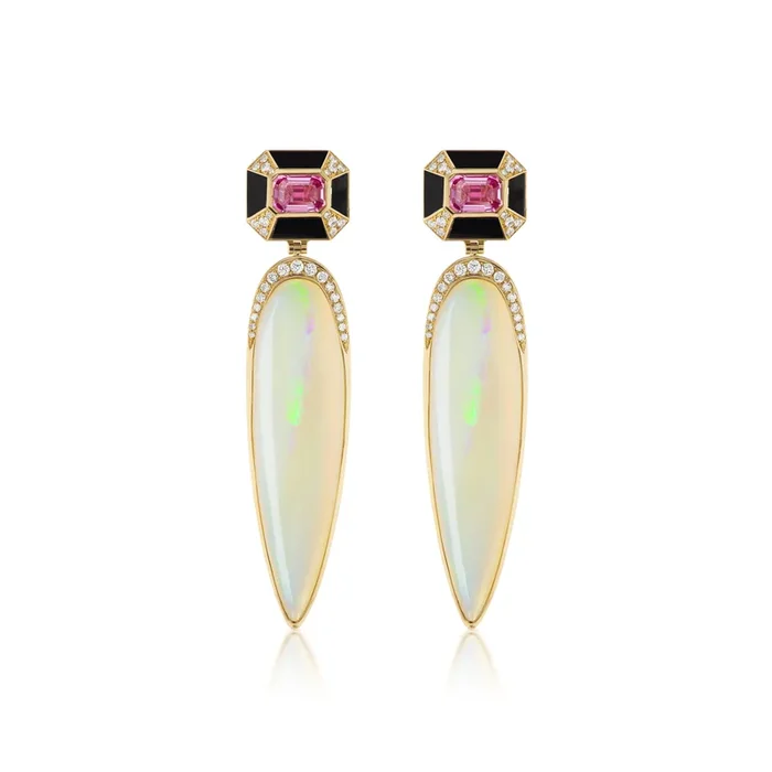Monroe Opal Drop Earrings