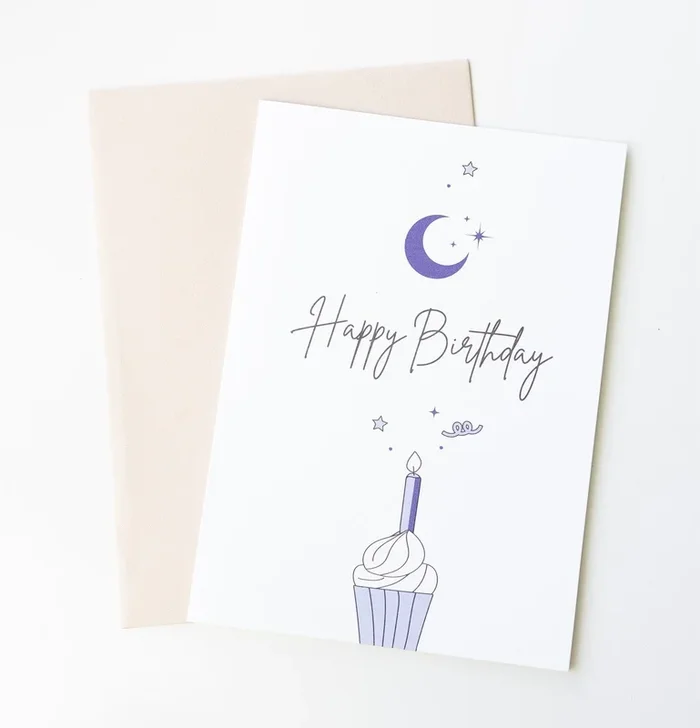 Moon Message – Happy Birthday