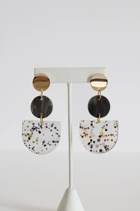 Moonlit Mosaic Earrings