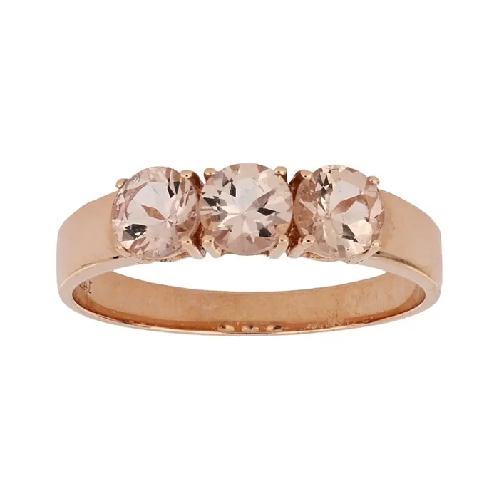 Morganite Ring (Morganite 0.96 cts.)