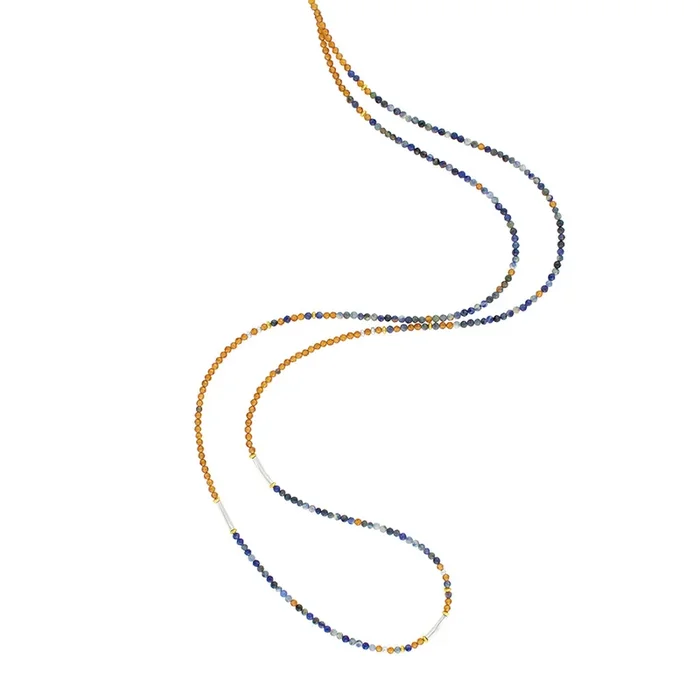 Mountain Skies Strand Necklace – 30-32″