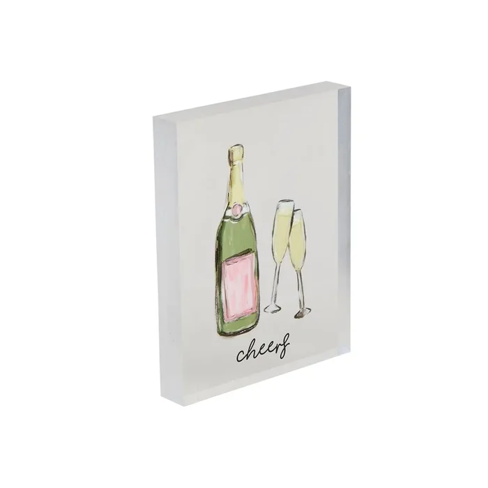 Mud Pie Acrylic Wedding Plaque