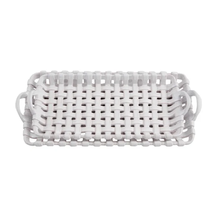 Mud Pie Basket Weave Tray