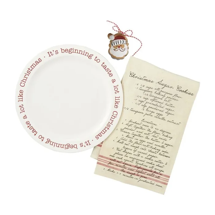 Mud Pie Cookie Plate Set