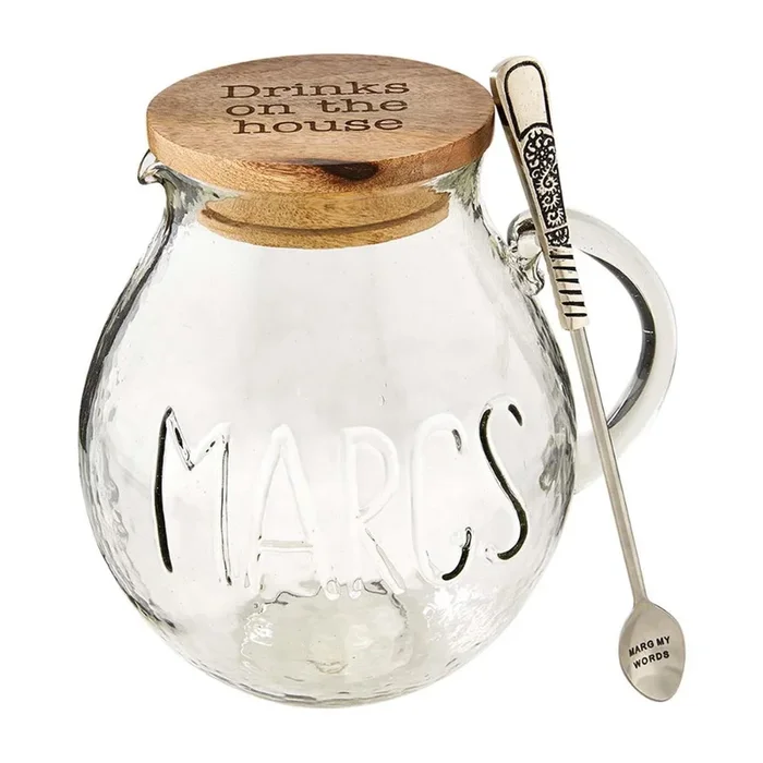 Mud Pie Margarita Pitcher Set – 2-Piece Set