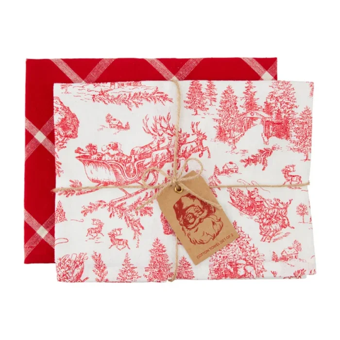 Mud Pie Print Towel Set