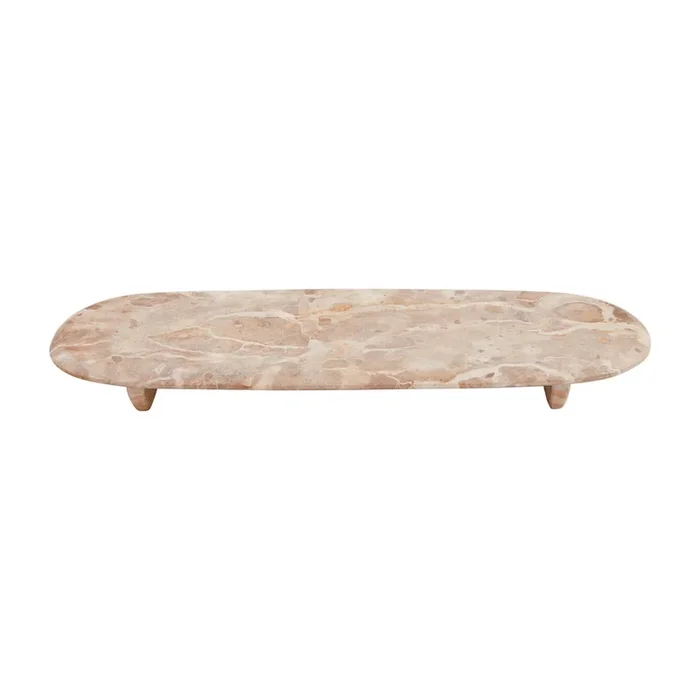 Mud Pie Tan Marble Riser Board