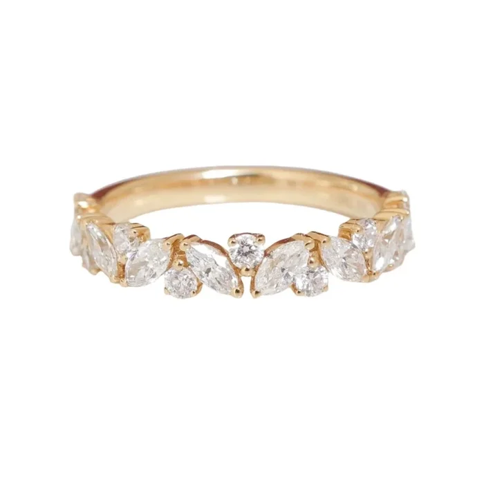 Multi-Shape Diamond Band