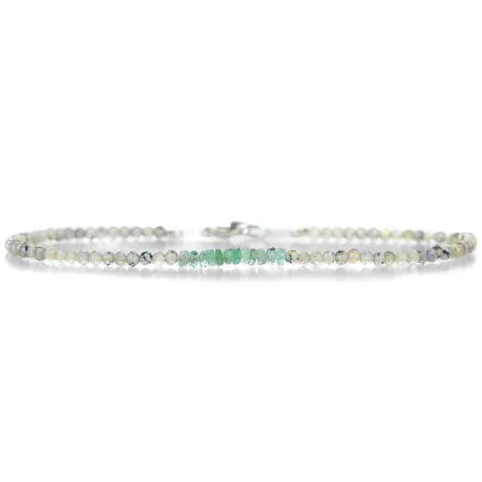 Multicolored Sapphire and Emerald Bracelet