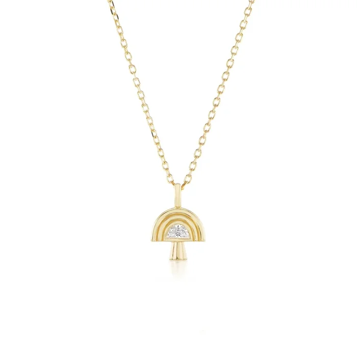 Mushroom Necklace