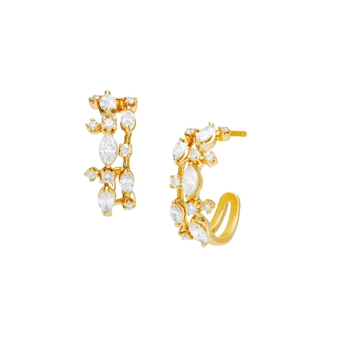 Myer Double Row Assorted Shape Hoops