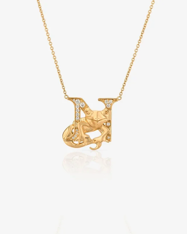 N is for Newt Necklace