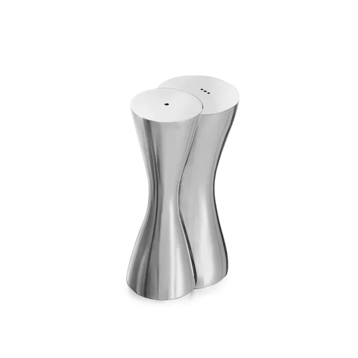 Nambé Hug Salt & Pepper Shakers