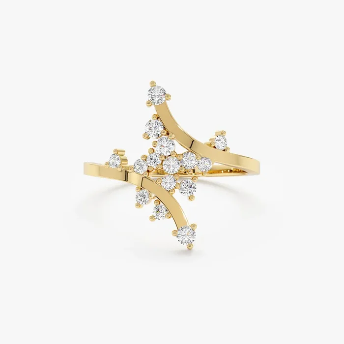 Natural Diamond Ivy Ring, Arlette