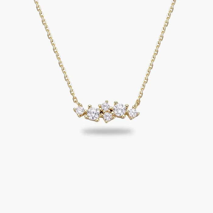 Nebula Cluster Pendant Necklace