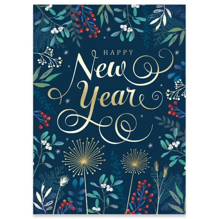 New Year Fireworks New Year’s Card