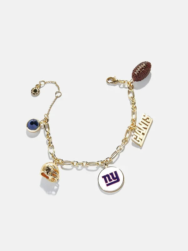 NFL Charm Bracelet – New York Giants