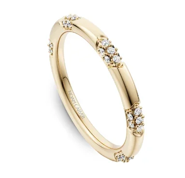 Noam Carver Half Anniversary Diamond Wedding Ring in 14K Yellow Gold (0.18ctw)