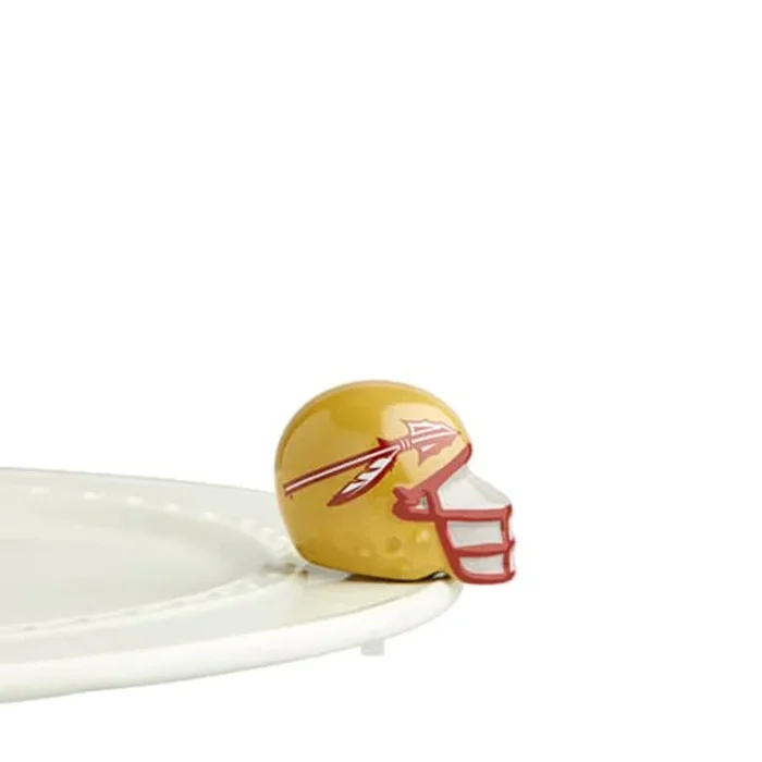 Nora Fleming Florida State Helmet Mini