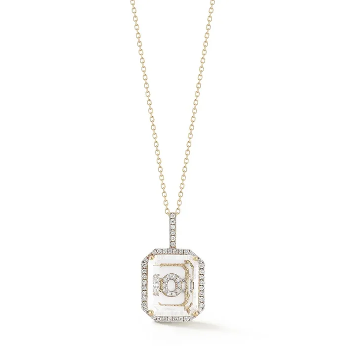 O – Secret Initial Necklace