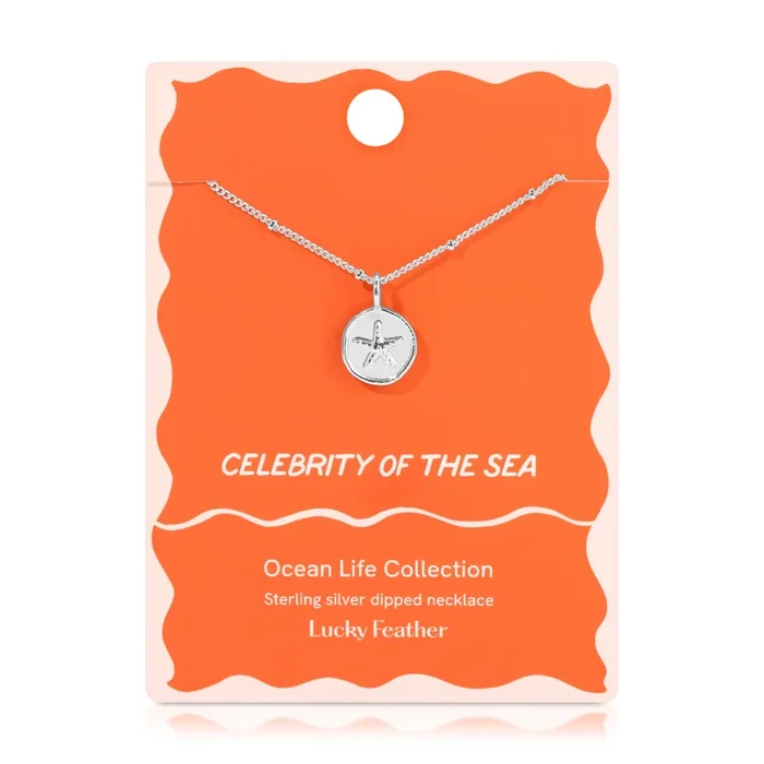 Ocean Life (new) Necklace – Silver – Starfish