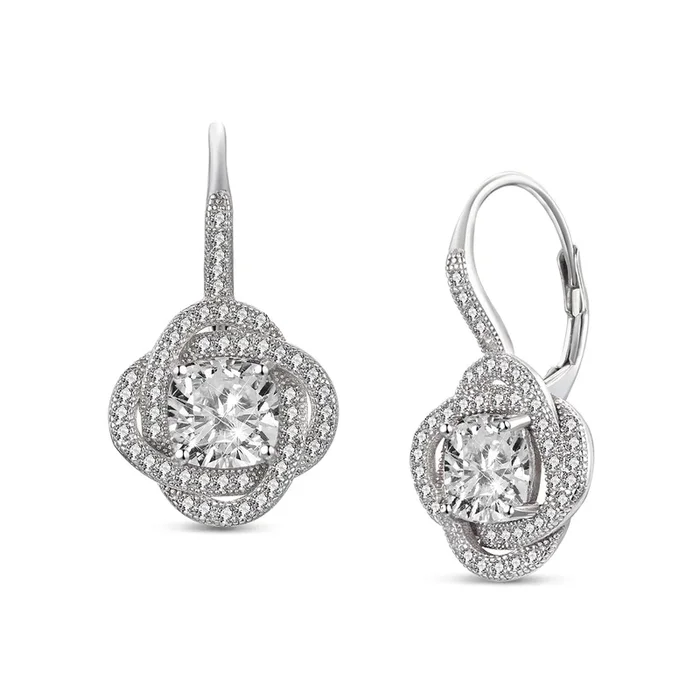 Odette Elegant Leverback Earrings