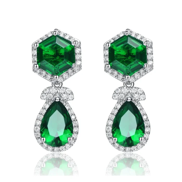 Odette Vintage Formal Halo Earrings