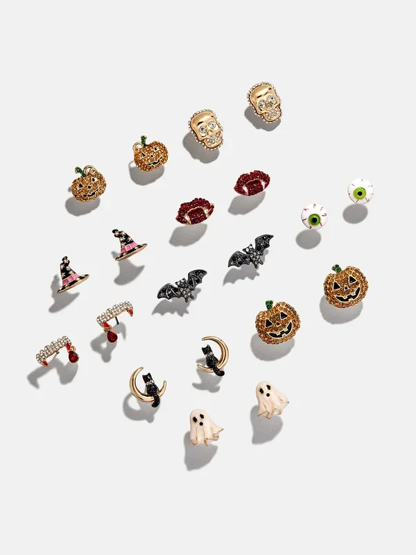 Oh My Gourd Earrings – Pumpkin