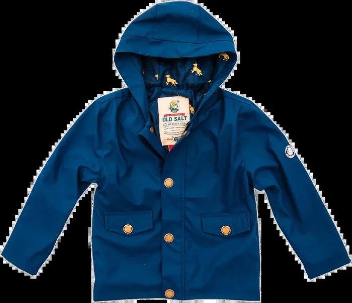 Old Salt Raincoat in Navy – Kids