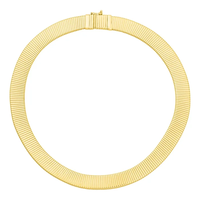 Omega Flat Collar Necklace