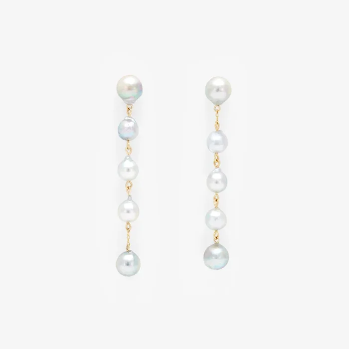 One-of-a-Kind Akoya Pearl Drop Earrings | APE2-OOAK