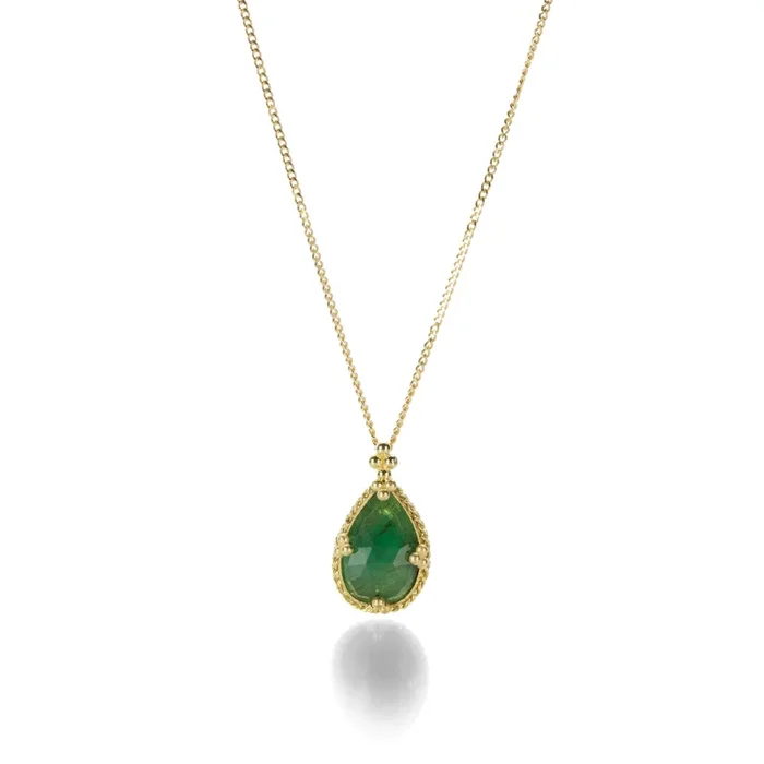 One of a Kind Emerald Necklace