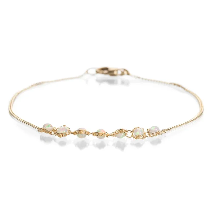 Opal Textile Station Bracelet